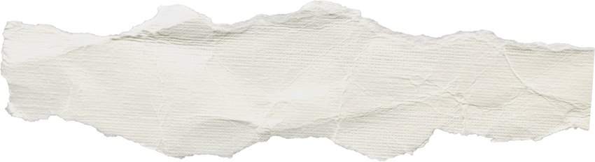 Scrap of Crumpled White Paper